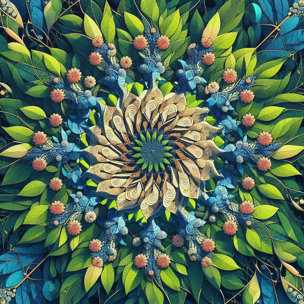 🌿 Математика в природе: узоры и закономерности вокруг нас: 🌻 Числа Фибоначчи: от спиралей до листьев