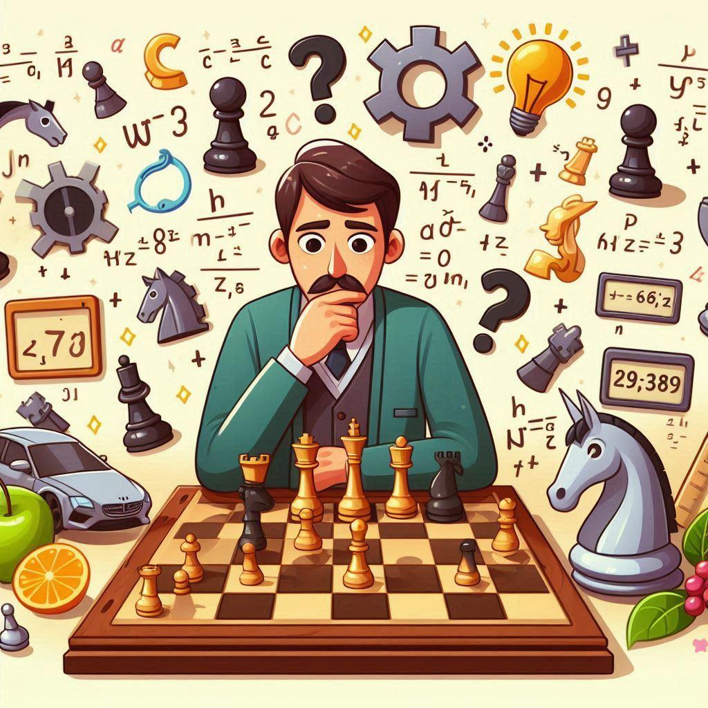 ♟️ Почему шахматы — это игра для математиков: 🧮 Использование комбинаторики в шахматных задачах