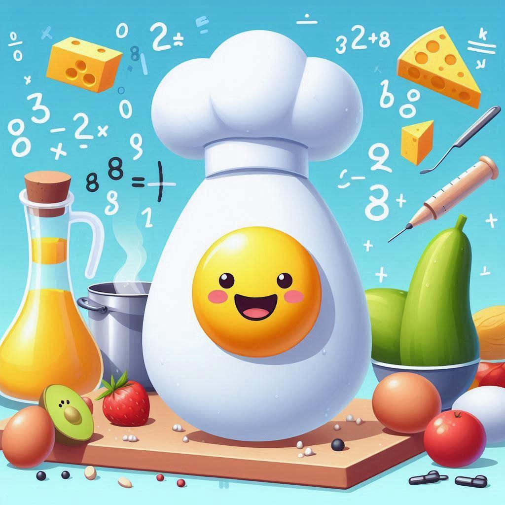 🍳 Математика в кулинарии: как готовка помогает понять числа: 🍰 Разделение и умножение рецептов: математика на практике